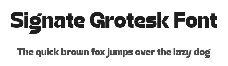 Signate Grotesk Font by Sign Studio — Sans Serif Font