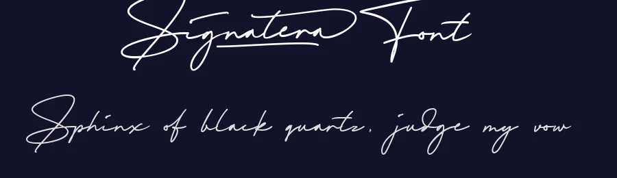 Signatera Font by NUGS — Script Handwritten Font — thumbnail 2