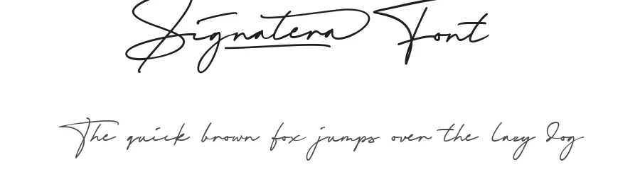 Signatera Font by NUGS β Script Handwritten Font