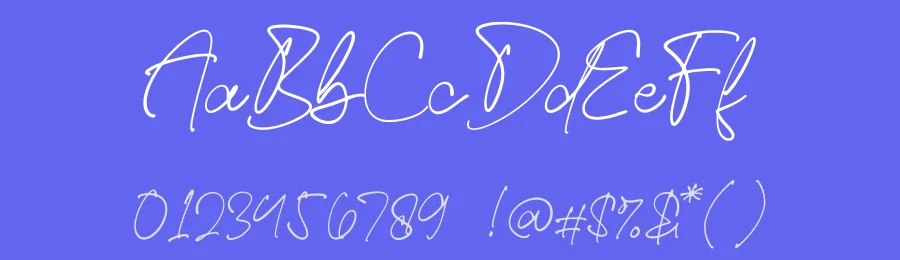 Signathing Font by letterfabric — Script Handwritten Font — thumbnail 3