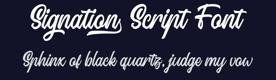 Signation Script Font by Garisman Std — Script Handwritten Font — thumbnail 2