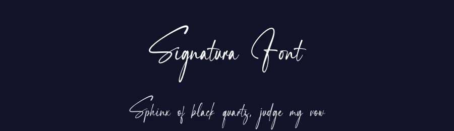 Signatura Font by Dipati Creator — Script Handwritten Font — thumbnail 2