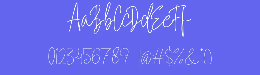 Signatural – Handwritten Font by baletype — Script Handwritten Font — thumbnail 3
