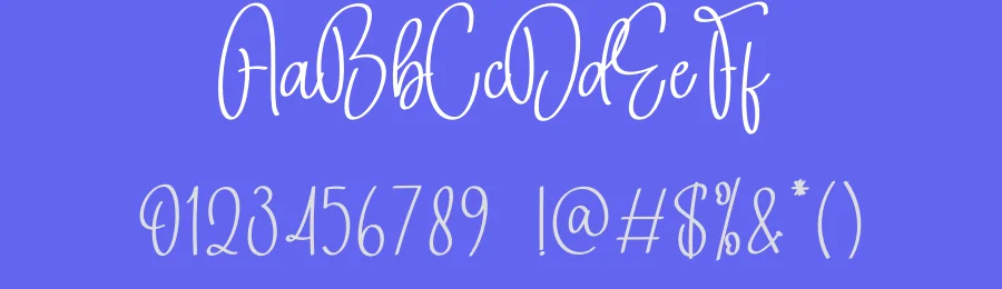 Signature Applicant Script Font by creativeletter — Script Handwritten Font — thumbnail 3