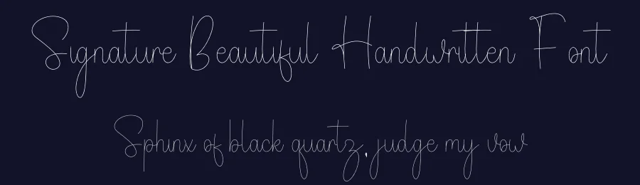 Signature Beautiful Handwritten Font by freshtypeink — Decorative Font — thumbnail 2