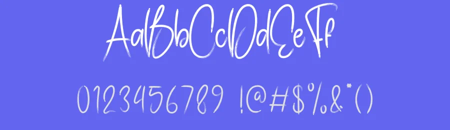 Signature Blackboard – Modern Style Font by creativeletter — Script Handwritten Font — thumbnail 3