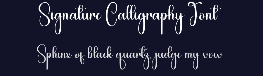 Signature Calligraphy Font by andikastudio — Script Handwritten Font — thumbnail 2