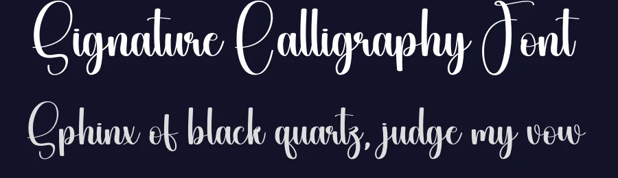 Signature Calligraphy Font by andikastudio — Script Handwritten Font — thumbnail 2