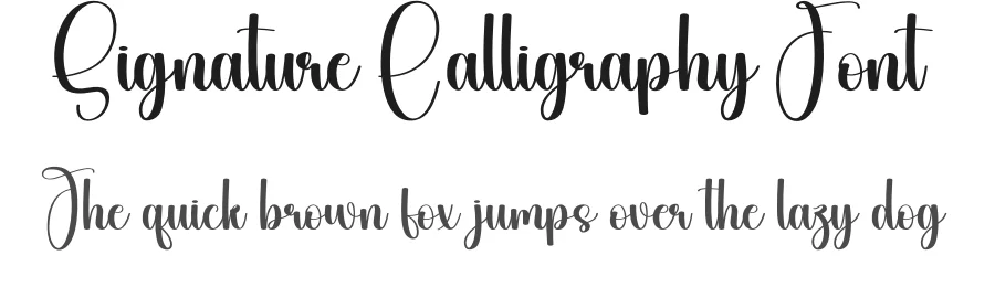 Signature Calligraphy Font by andikastudio — Script Handwritten Font