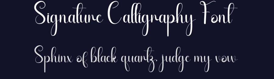 Signature Calligraphy Font by andikastudio — Script Handwritten Font — thumbnail 2