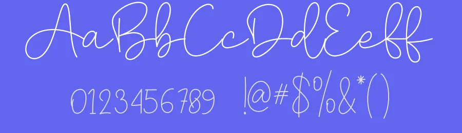 Signature Chocolate Script Font by creativeletter — Script Handwritten Font — thumbnail 3