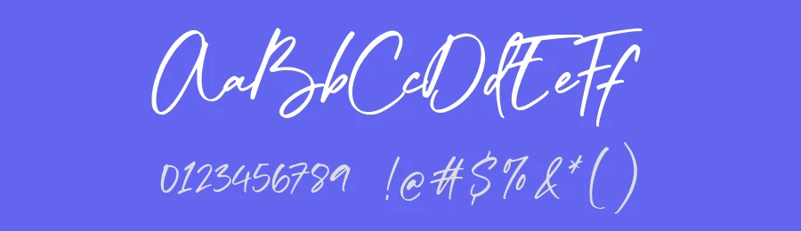 Signature Creek Font by balpirick — Script Handwritten Font — thumbnail 3
