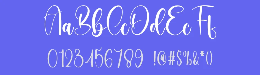 Signature Girlband – Stylish Handwritten Script Font by freshtypeink — Script Handwritten Font — thumbnail 3