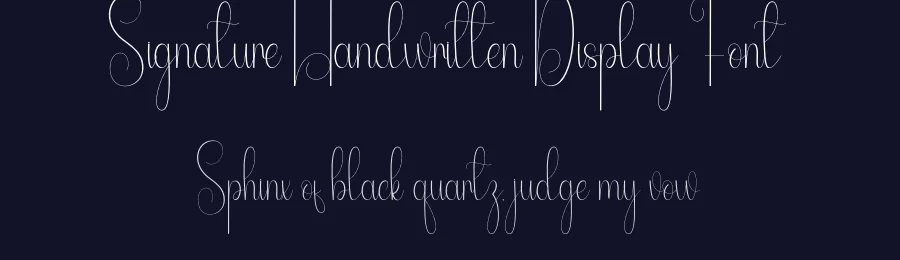 Signature Handwritten Display Font by andikastudio — Script Handwritten Font — thumbnail 2