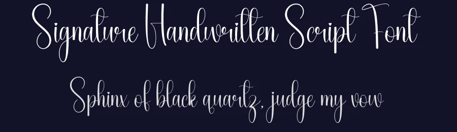 Signature Handwritten Script Font by andikastudio — Script Handwritten Font — thumbnail 2