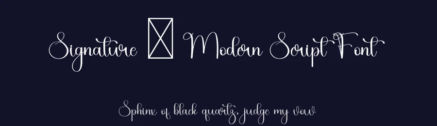 Signature – Modern Script Font by freshtypeink — Script Handwritten Font — thumbnail 2