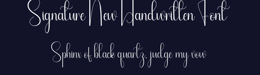 Signature New Handwritten Font by andikastudio — Script Handwritten Font — thumbnail 2