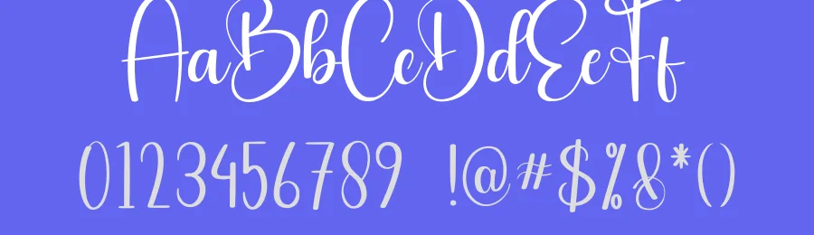 Signature Samantha Script Font by creativeletter — Script Handwritten Font — thumbnail 3