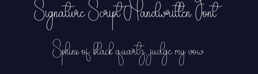 Signature Script Handwritten Font by andikastudio — Script Handwritten Font — thumbnail 2