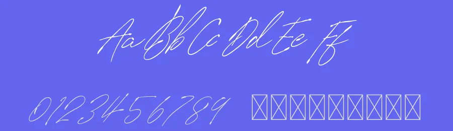 Signature Vp – Handwritten Font by vp_creative_shop — Script Handwritten Font — thumbnail 3