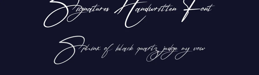 Signatures Handwritten Font by andikastudio — Script Handwritten Font — thumbnail 2
