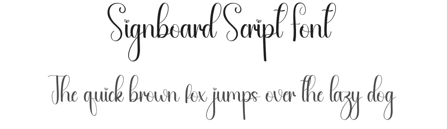 Signboard Script Font by andikastudio — Script Handwritten Font