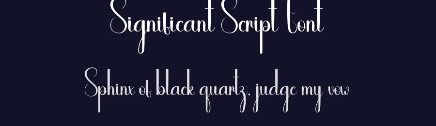 Significant Script Font by andikastudio — Script Handwritten Font — thumbnail 2