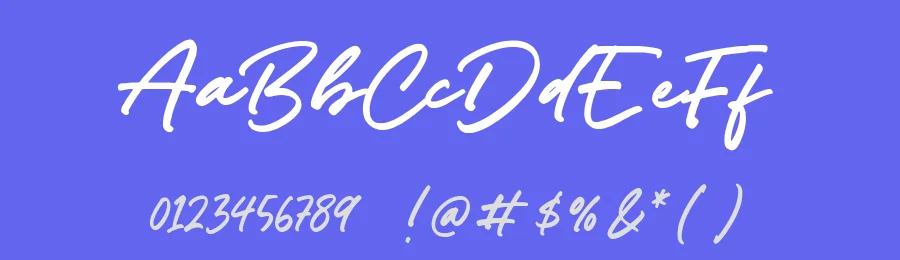 Silent Autograph Font by Timur type — Script Handwritten Font — thumbnail 3