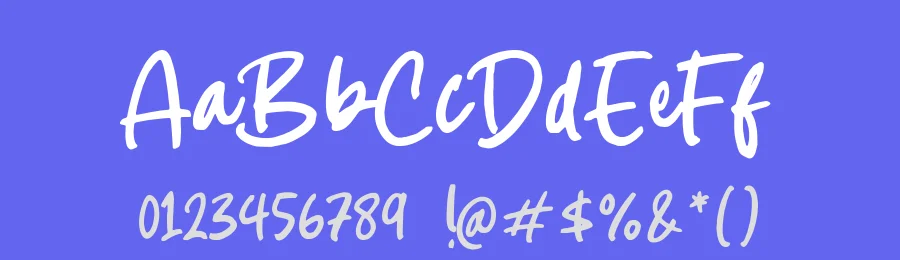 Silent Diary Font by Timur type — Script Handwritten Font — thumbnail 3