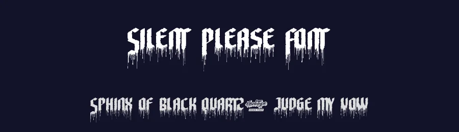Silent Please Font by noahtype — Decorative Font — thumbnail 2