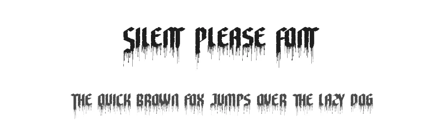 Silent Please Font by noahtype — Decorative Font