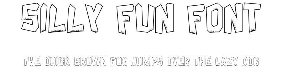 Silly Fun Font by noahtype — Decorative Font