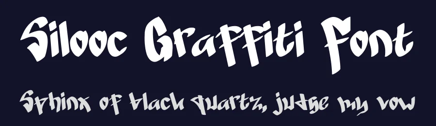 Silooc Graffiti Font by ArtiXLabs — Decorative Font — thumbnail 2
