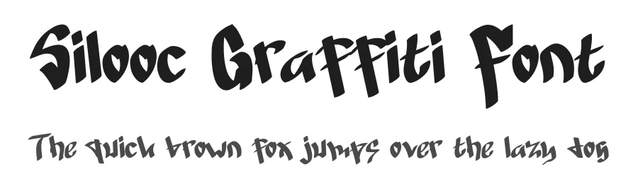 Silooc Graffiti Font by ArtiXLabs — Decorative Font