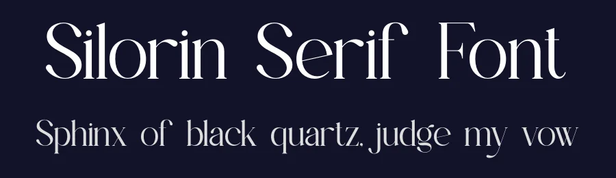 Silorin Serif Font by ErmediaStudio — Serif Font — thumbnail 2