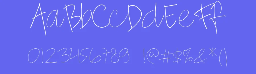 Silver Rabbit Font by cvgue — Script Handwritten Font — thumbnail 3
