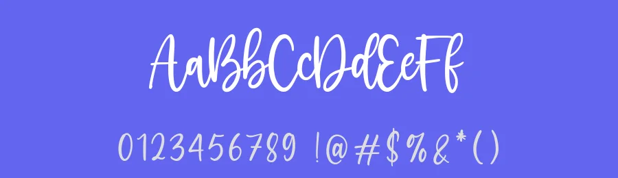 Silverglow Calligraphy Font by balpirick — Script Handwritten Font — thumbnail 3