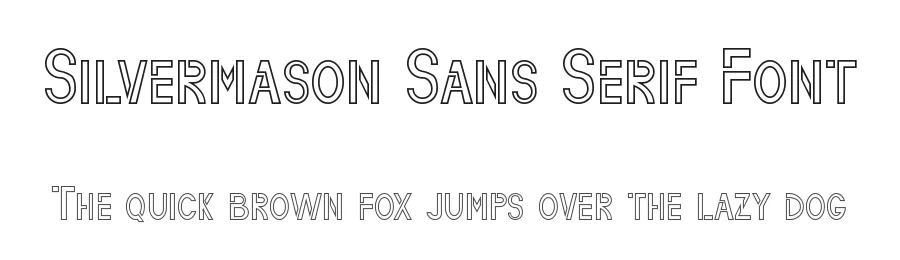 Silvermason Sans Serif Font by edricstudio — Sans Serif Font