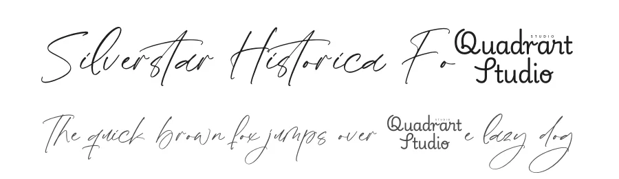 Silverstar Historica Font by Quadrart β Script Handwritten Font