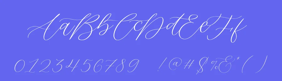 Silverweed Beautiful Calligraphy Script Font by balpirick — Script Handwritten Font — thumbnail 3