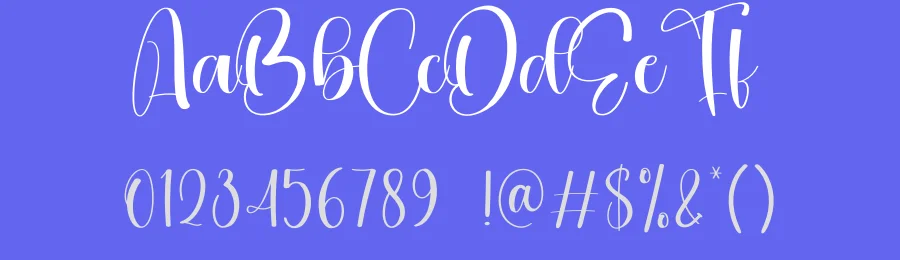 Silvester – Natural Script Handwritten Font by creativeletter — Script Handwritten Font — thumbnail 3