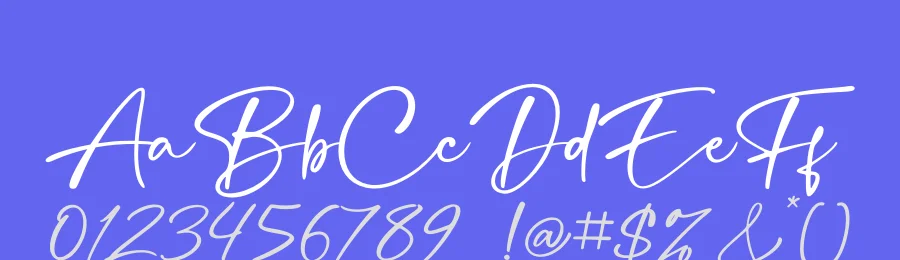 Simbatifa a Handwritten Font by Basnistudio — Script Handwritten Font — thumbnail 3