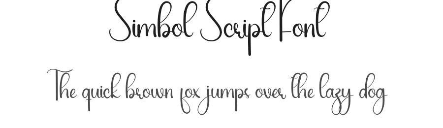 Simbol Script Font by andikastudio — Script Handwritten Font