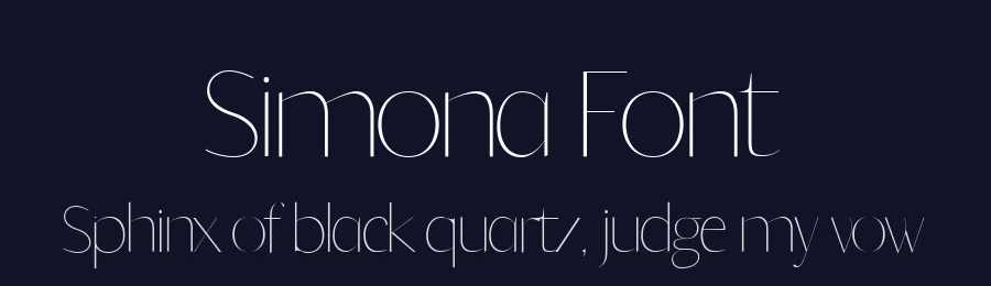 Simona Font by Minimalistartstudio — Sans Serif Font — thumbnail 2