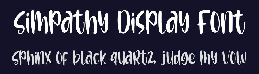Simpathy Display Font by inermediaSTUDIO — Display Font — thumbnail 2
