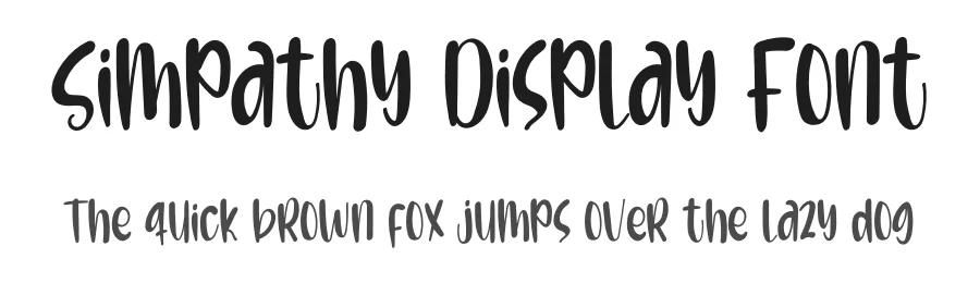 Simpathy Display Font by inermediaSTUDIO — Display Font
