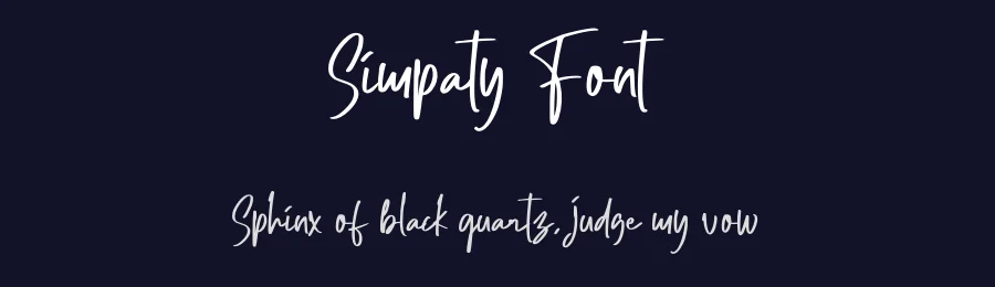 Simpaty Font by afkaristudio — Script Handwritten Font — thumbnail 2
