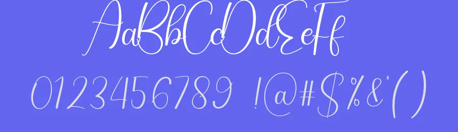 Simphony Calligraphy Font by creativeletter — Script Handwritten Font — thumbnail 3