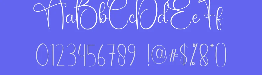 Simphony Calligraphy Font by creativeletter — Script Handwritten Font — thumbnail 3