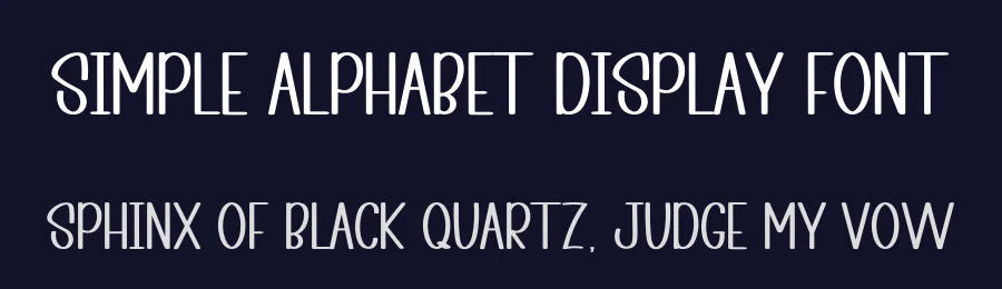 Simple Alphabet Display Font by inermediaSTUDIO — Script Handwritten Font — thumbnail 2